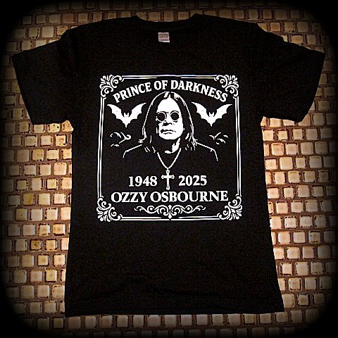 OZZY OSBOURNE - Tribute Shirt  #3